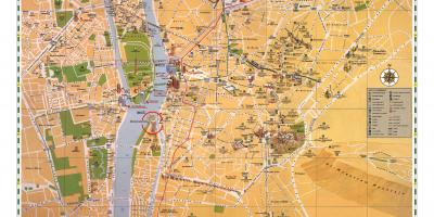 القاهرة المعالم السياحية خريطة