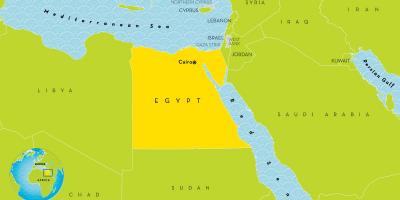 عاصمة مصر خريطة