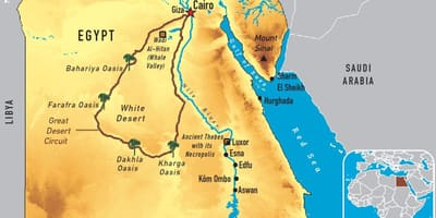 القاهرة خريطة العالم