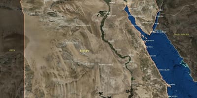 خريطة القاهرة الأقمار الصناعية