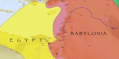خريطة بابل مصر